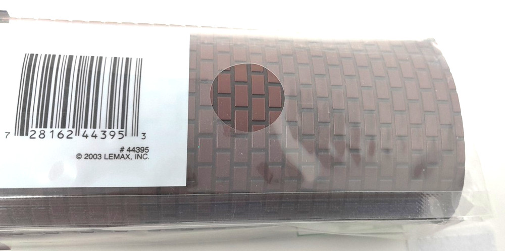 Lemax Landscape Accent Brick surface 18" X 36 " NEW "O" scale pattern
