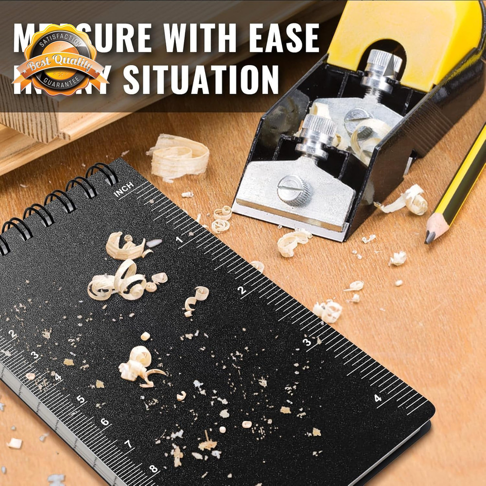 Waterproof Notebook Top-Spiral Pocket Notepad Weatherproof 3x5in 4pc