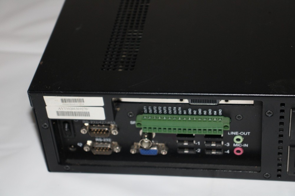 3VR DSM-8808 VIDEO INTELLIGENCE PLATFORM with 500 GB HDD "UNTESTED"