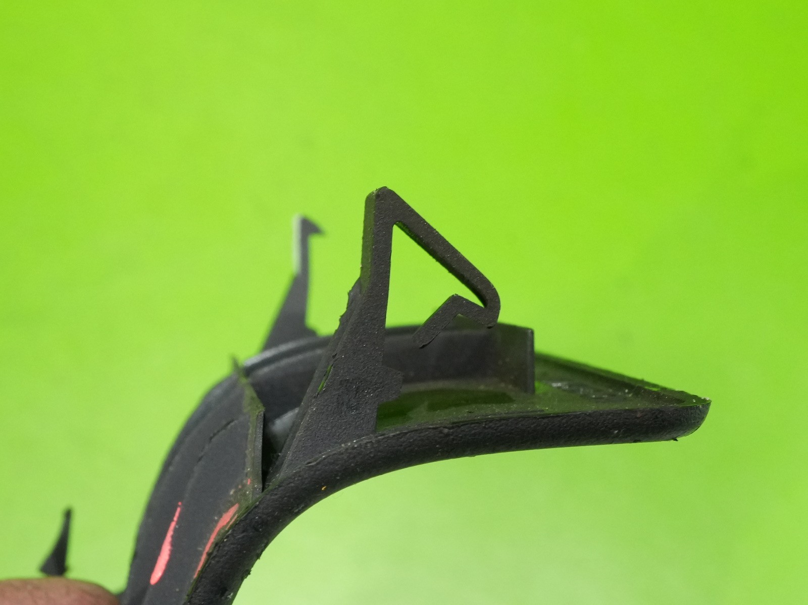 00-06 Audi TT OEM 8N8827519A rear back hatch liftgate striker U hook cover trim