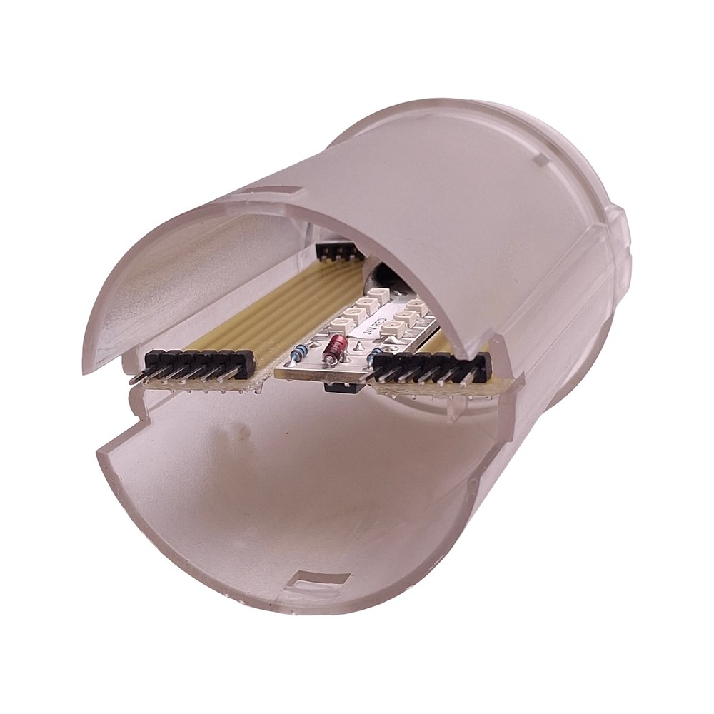 Cutler-Hammer E26B2V2 LED Tower Stacklight, Red, Incandescent, 24VDC Lamp