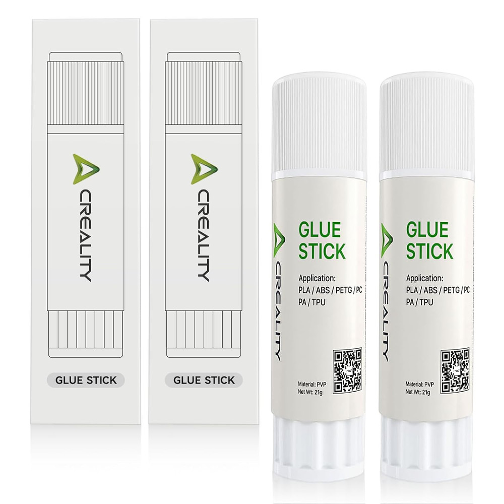Creality Official 3D Printer Glue Stick,Solid Adhesive for Hot Bed,Perfect First