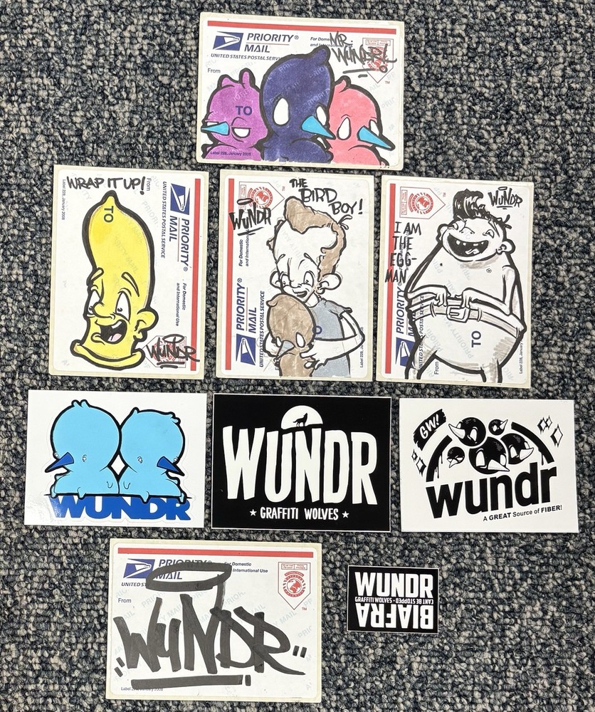 WUNDR STICKER PACK