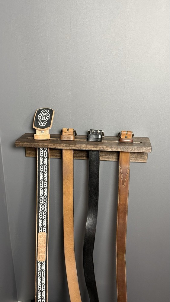 Belt Organizer Wooden