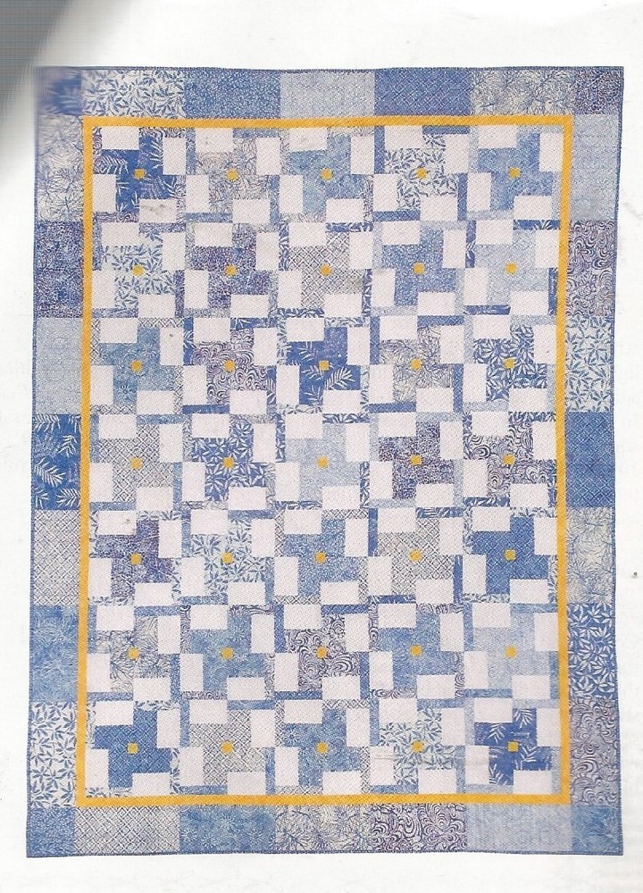 A0371 BITS OF SUNSHINE QUILT PATTERN/INSTRUCTIONS