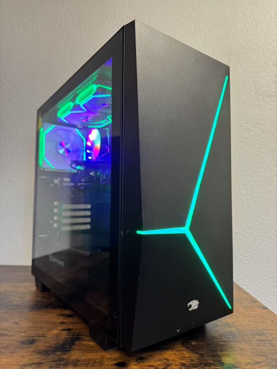 Custom Build ARGB Desktop i7 PC 32GB RAM 4TB SSD RTX 4060 Win11 GAMING READY