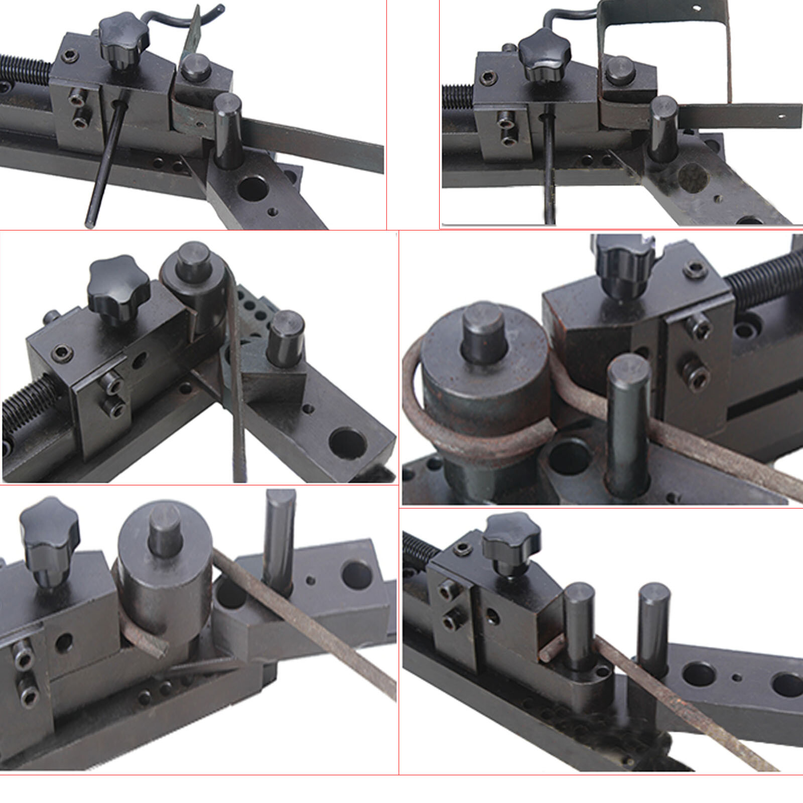 Manual Mounting Mini Universal Bending Bender Forms Wire, Flat Metal and Tubing