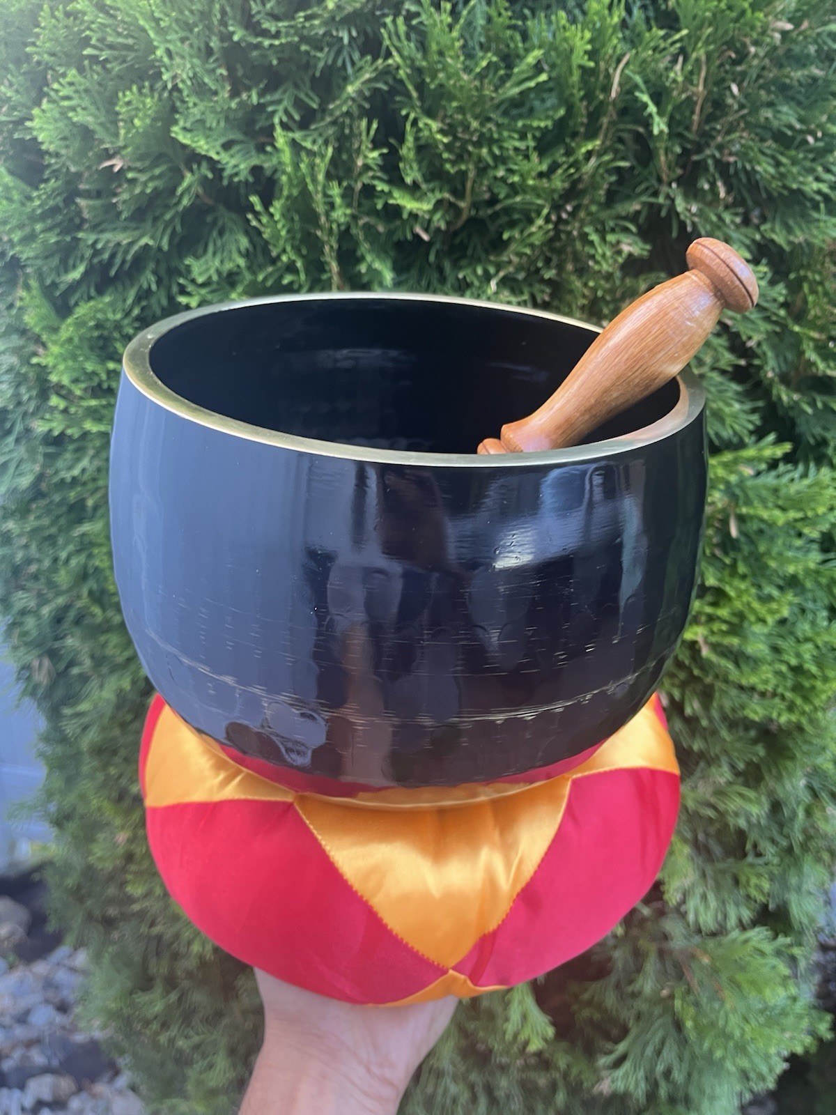 Beautiful Buddhist Japanese Yoga Temple Singing Bowl Bell 6 Inches