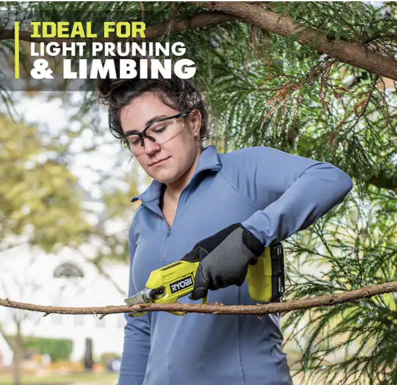 RYOBI ONE+ 18V Cordless Pruner (Tool Only) - P2504VNM