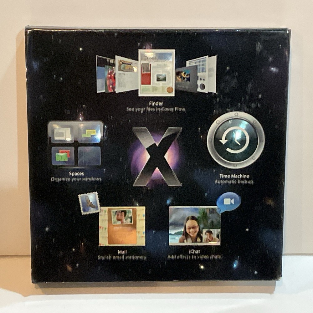 Apple Mac OS X Leopard v10.5 (2007)