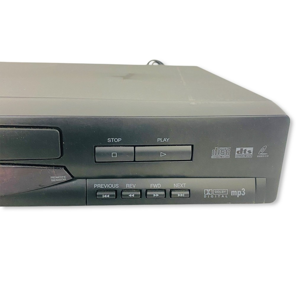 Sampo DVE-611 DVD SVCD VCD CD Player, Tested
