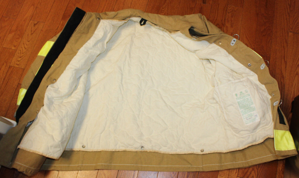 Globe Vintage Fire Firefighter Turnout Jacket with Lining