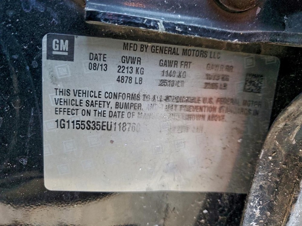 Used Blind Spot Detection System Warning Control Module fits: 2014 Chevrolet Imp