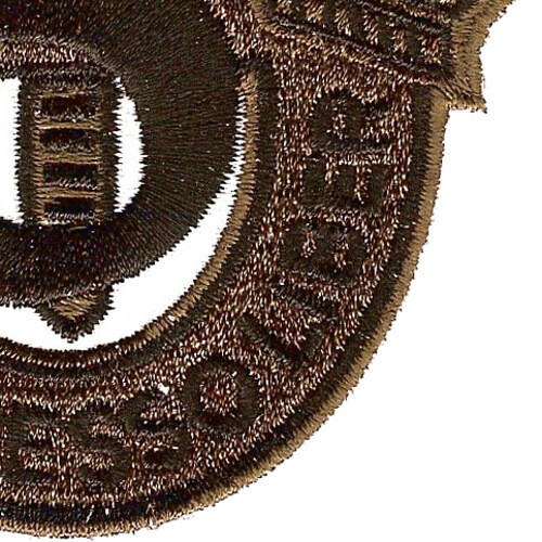3rd Special Forces Group Crest OD Green Black 3 Patch