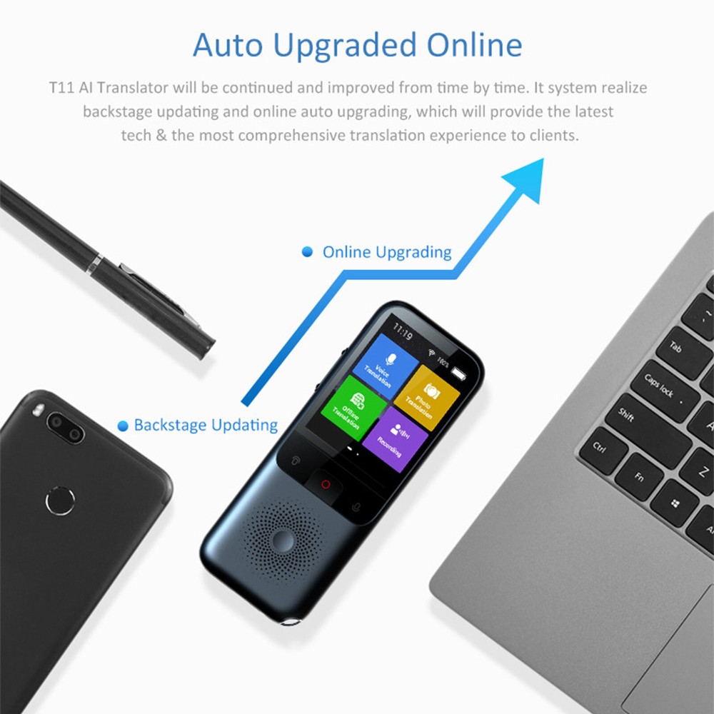 Two-Way Voice Real Time 138+ Languages Smart Translator Translation Device