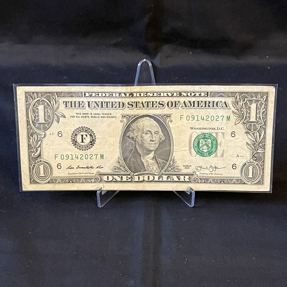 $1 One Dollar TRUE Future Birthday Note (Circulated)