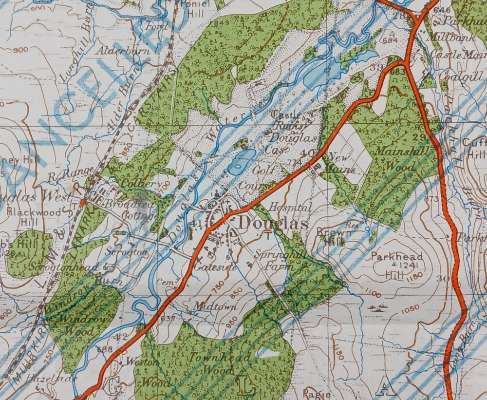WW2 map of GERMANY entitled "BARSBEK" with BATTLE INTELLIGENCE NOTES (CAPTURED)