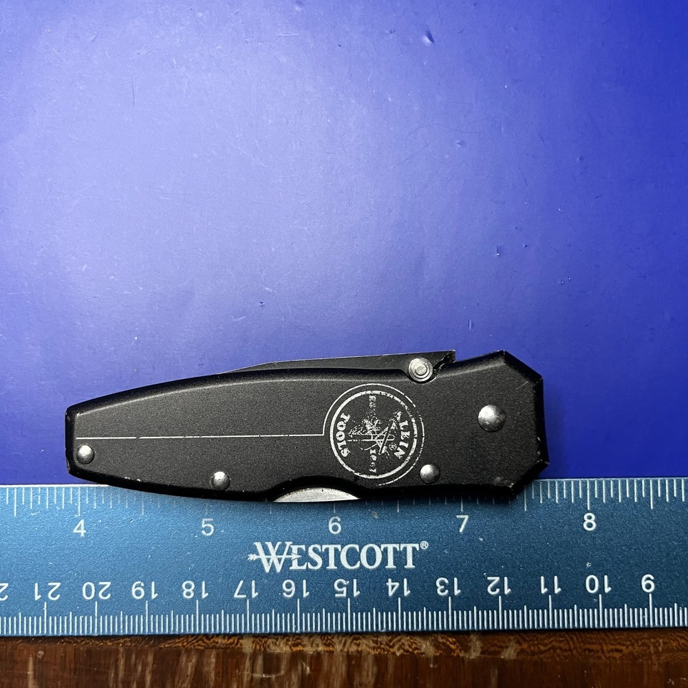 Klein Tools 44052BLK Tanto Lockback Knife