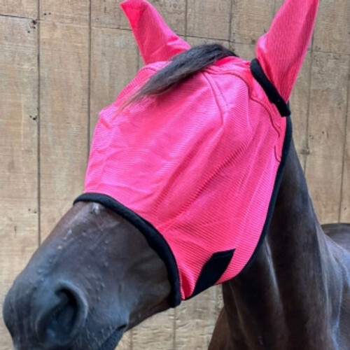 Rugged Ride Adjustable Crown Soft Mesh Fly Mask