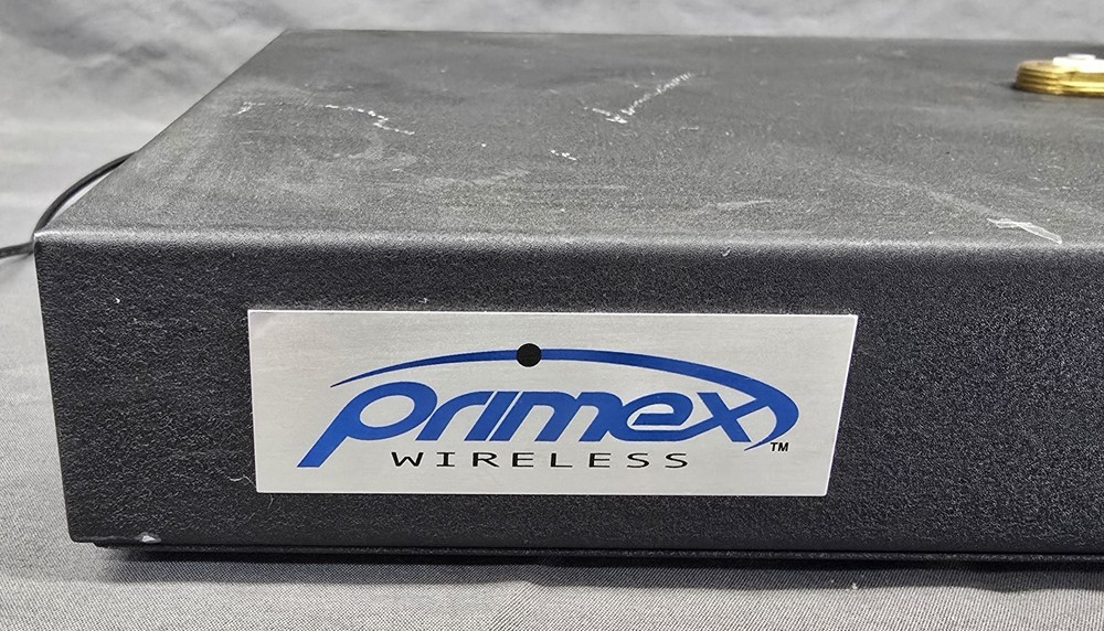 Primex Wireless FM-72 1-Watt Transmitter (Unit & Power Supply)