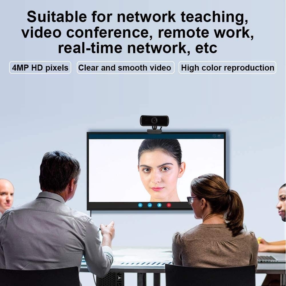 Camera,Webcam USB Camera Builtin Microphone Computer Accessory Auto Focusing ...