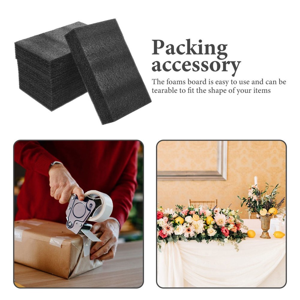 4 Pcs Packing Inserts Multi Use EPE Foam Boards Packing Accessory