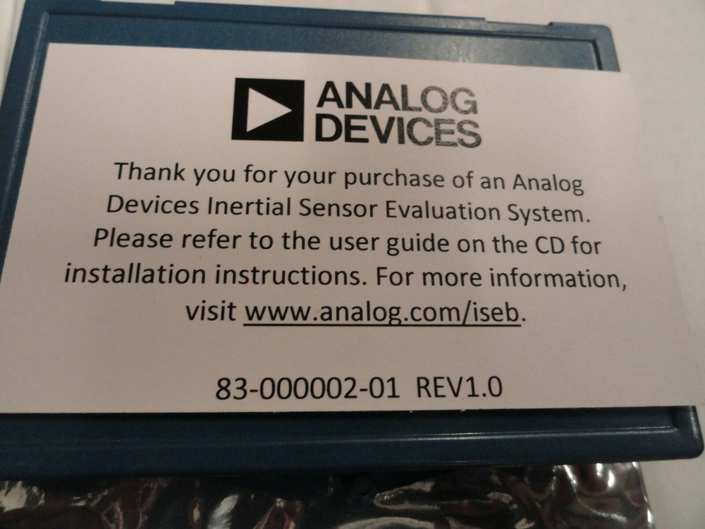 Analog Devices ADXRS450Z-M Inertial Sensor Eval Kit complete!!!