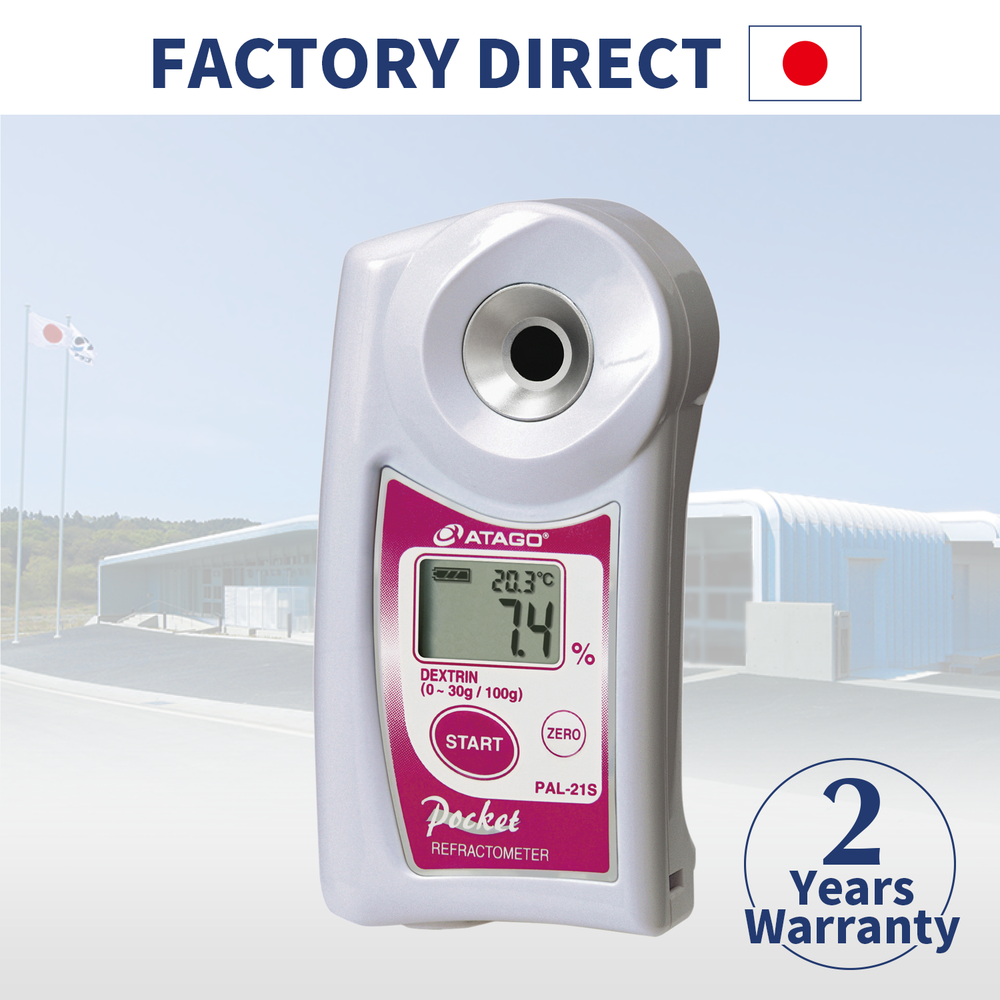 ATAGO Official Website Digital Pocket Dextrin Refractometer PAL-21S