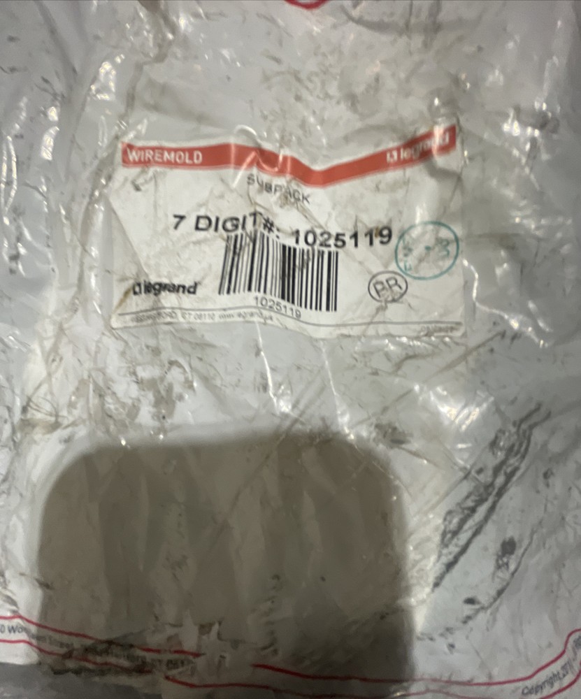 Wiremold Subpack 7 DIGIT #: 1025119