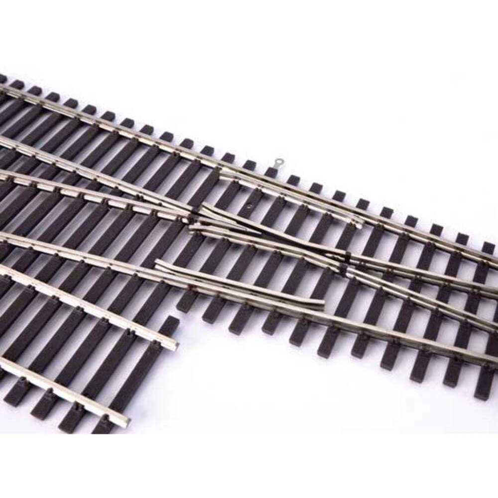 Walthers Code 83 Nickel Silver DCC Friendly Number 6 Single Crossover Turnout Ri