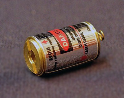 M650-5S 650nm 5mW, US-Lasers Diode Module with Spring,