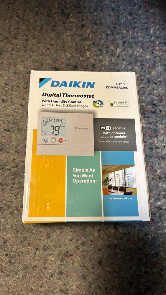 Daikin Digital  T-Stat - Model:D4272C  WIFI ready…