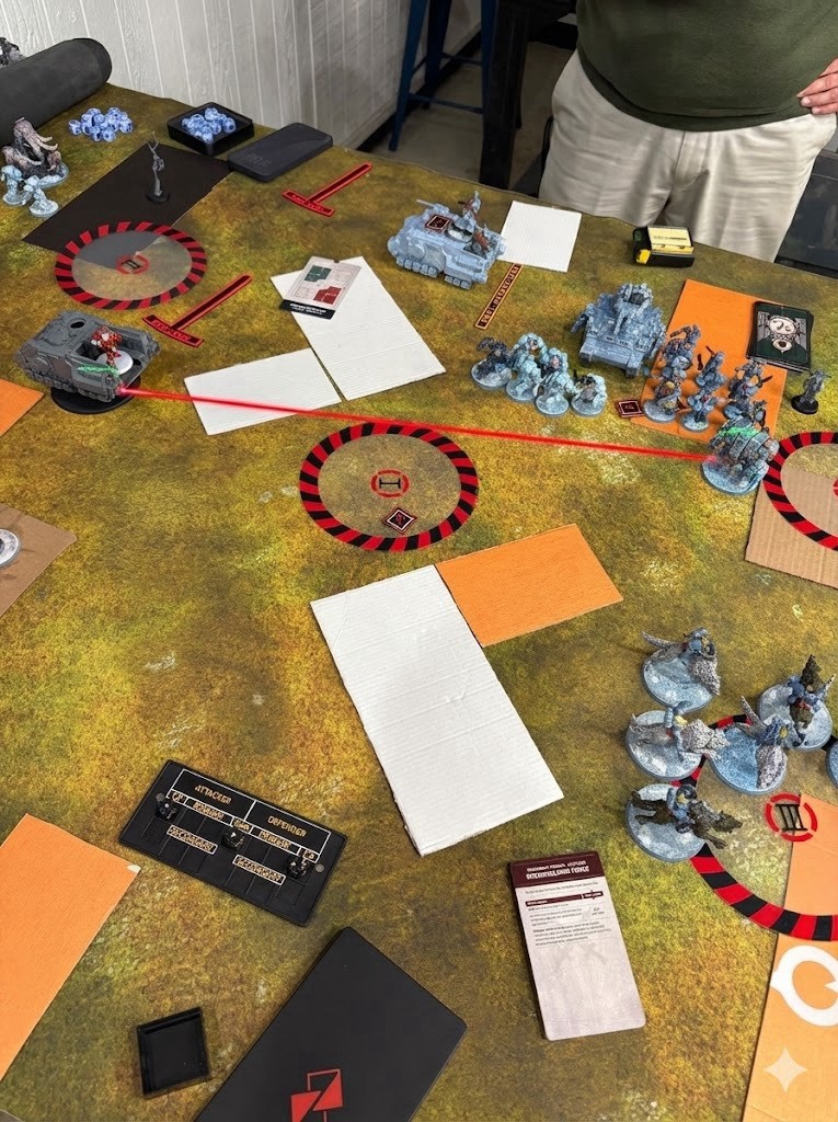 USB Rechargeable Red Line of Sight Gaming Laser - Warhammer 40K, Age of Sigmar