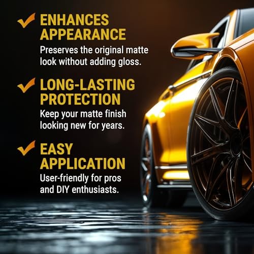 - Matte Finish Ceramic Coating - Advanced Protection & 4 oz. (SiO2 Ceramic)