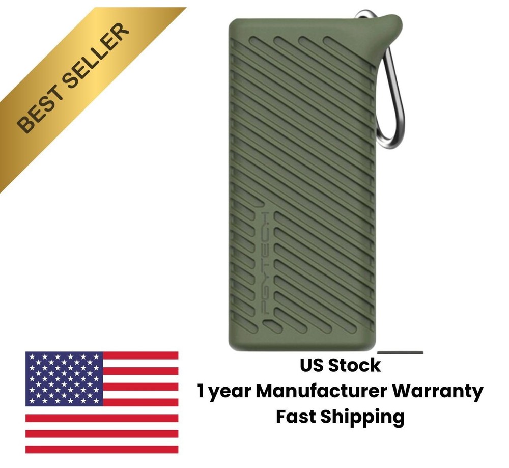 PGYTECH CreateMate High-Speed Card Reader Case for SD /Micro SD (Moss Green)