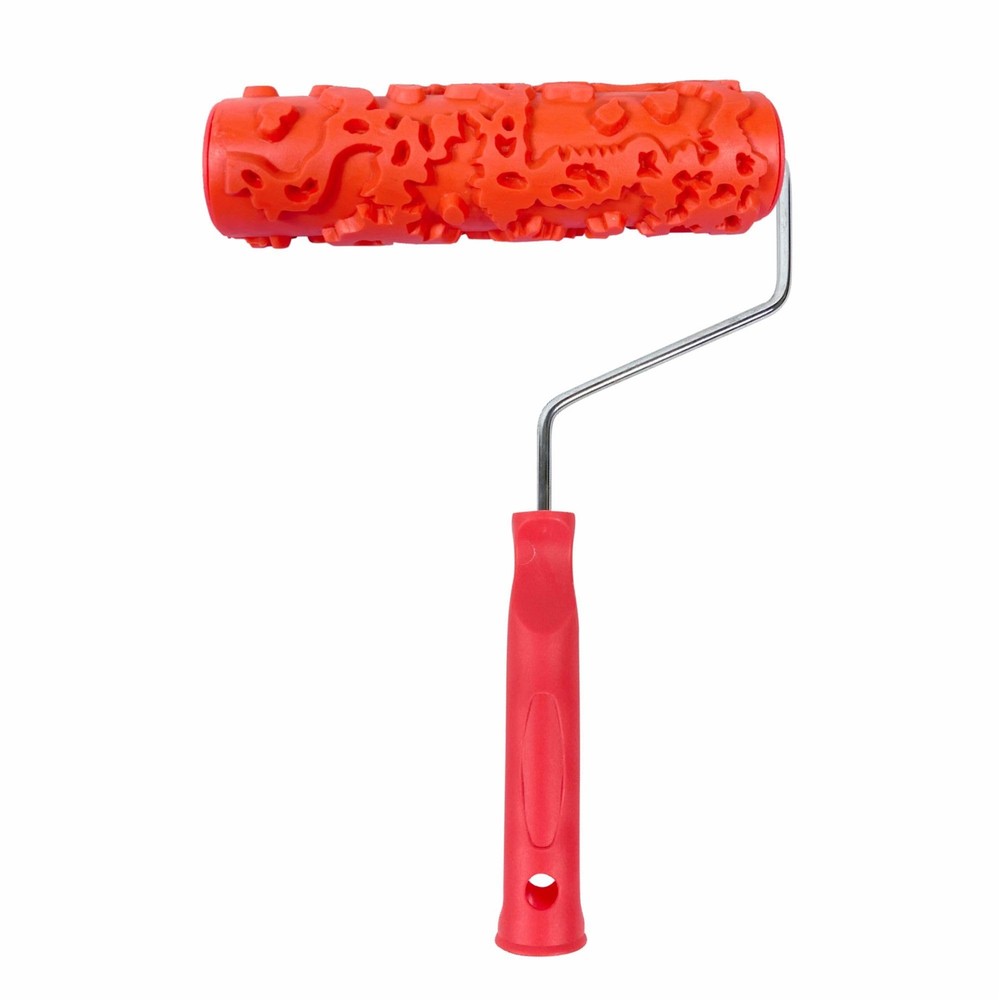 7'' Patterned Roller for Wall Decoration Classic Brick Embossing Texture Rubb...