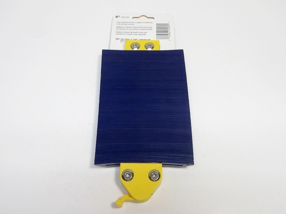 QEP 6" Locking Professional Profile & Contour Gauge Angle Shape Duplicator