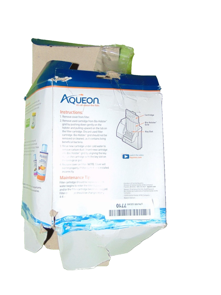 Aqueon QuietFlow Replacement Filter Cartridge LARGE 4 Pack