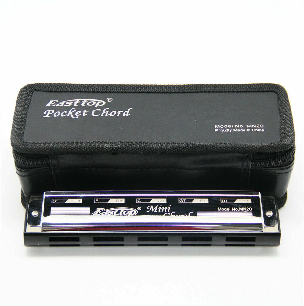 EASTTOP mini Chord Harmonica Pocket Professional Harmonica Tutti Harmonica