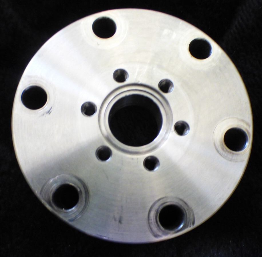 MDC zero length reducer 2.75" CF to 1.33" CF tapped