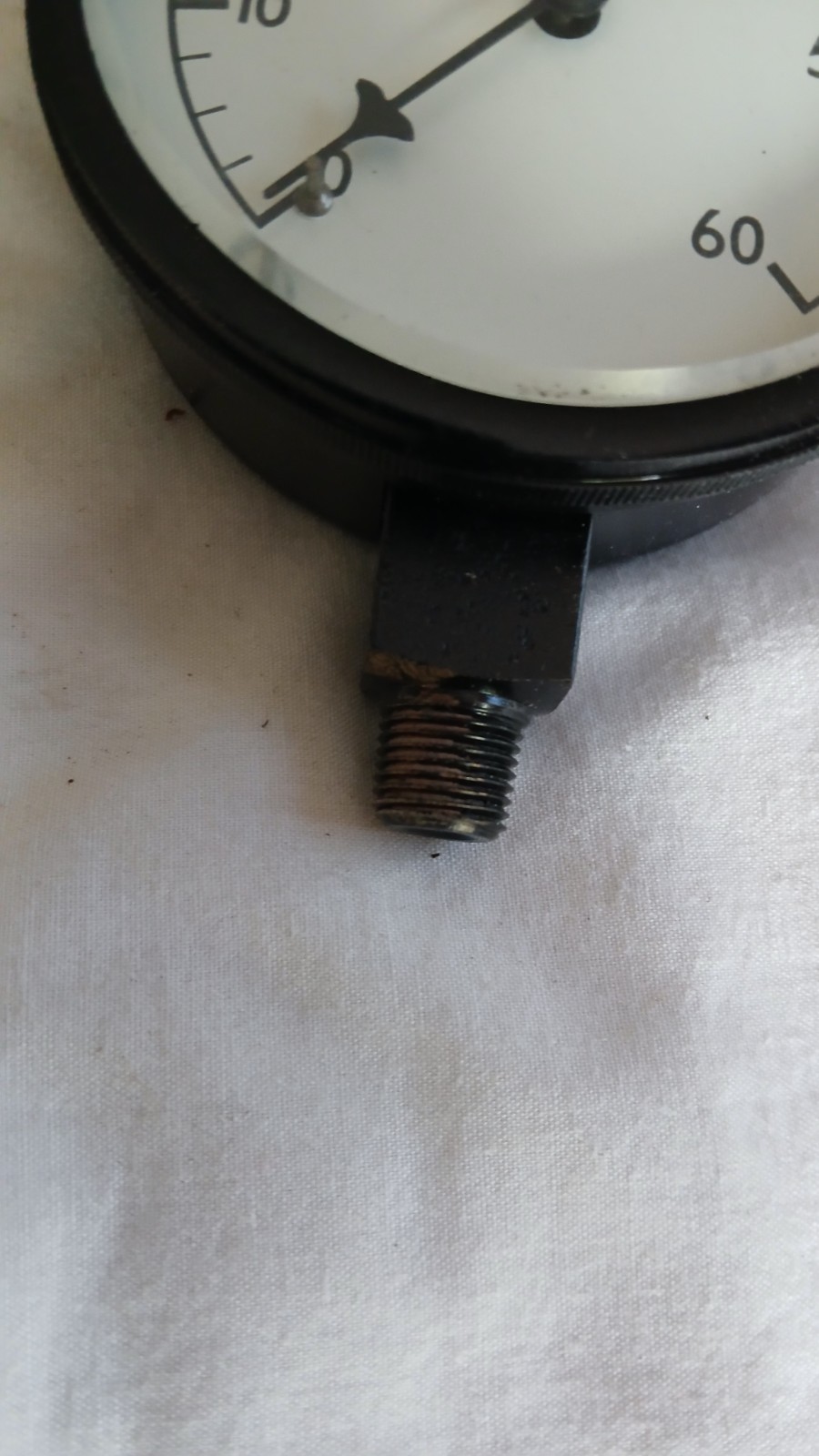 Vintage Water Pressure Gauge 0-60 "NOS" Military Surplus