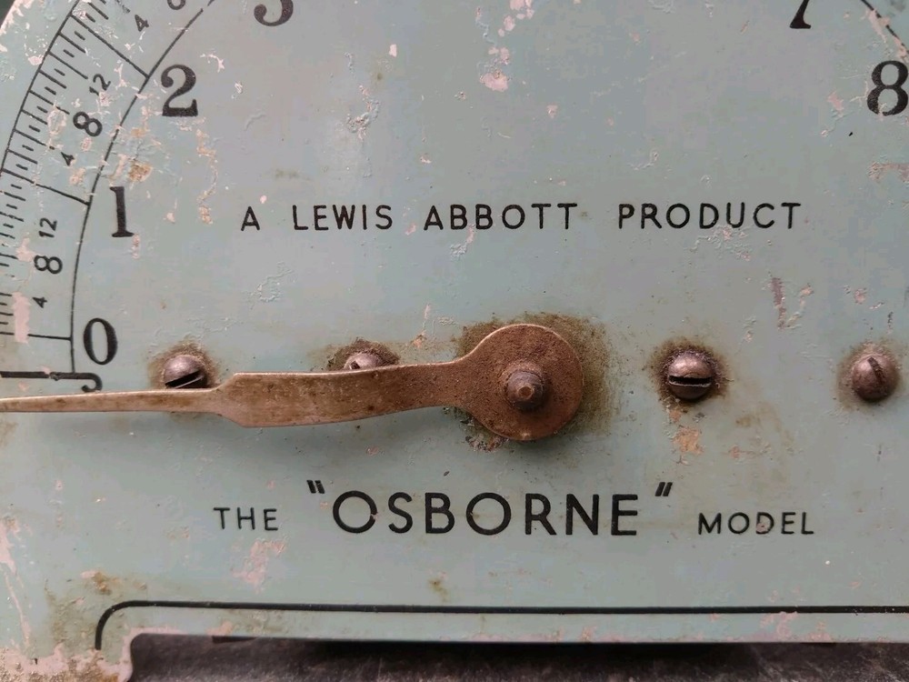 Vintage Osborne Weighing Scale