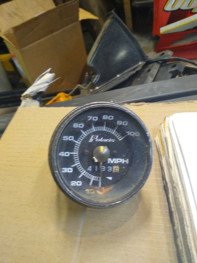 Vintage Polaris speedometer
