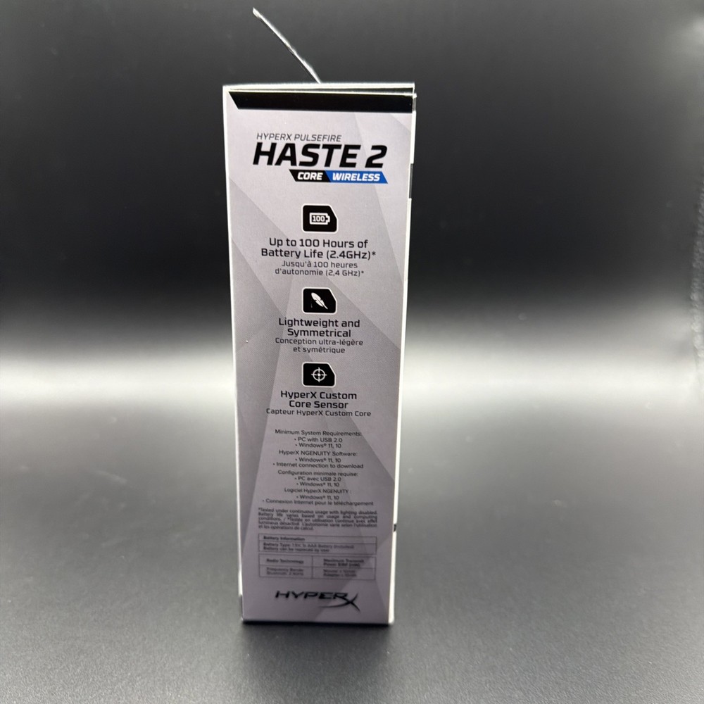 HyperX - Pulsefire Haste 2 Core Lightweight Wireless Optical Gaming Mouse - W...