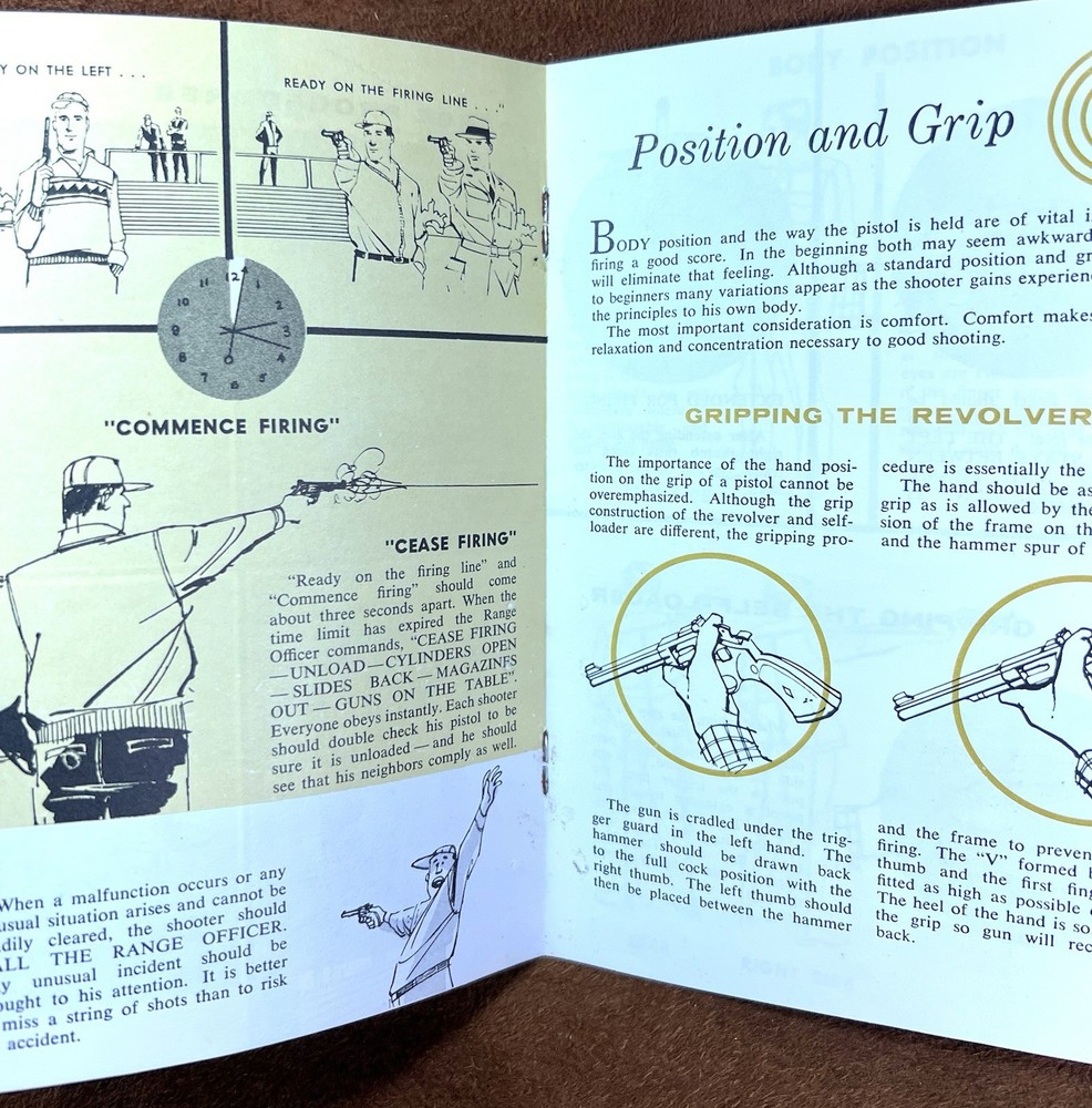 One Vintage 1959 NRA Basic Pistol Marksmanship Booklet!