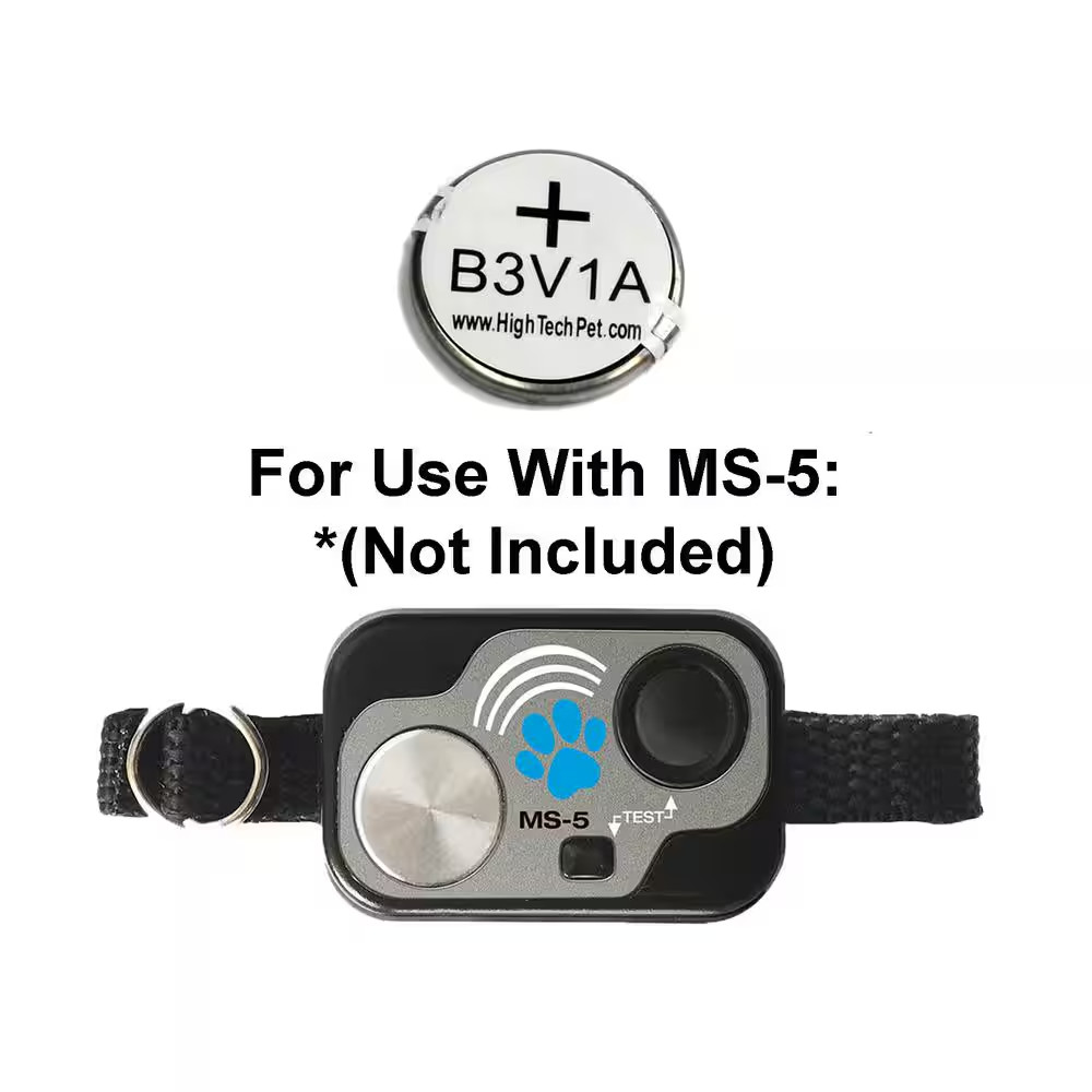 High Tech Pet Battery 2 Pack B-3V1A for MS-4 MS-5 Ultrasonic Pet Collar