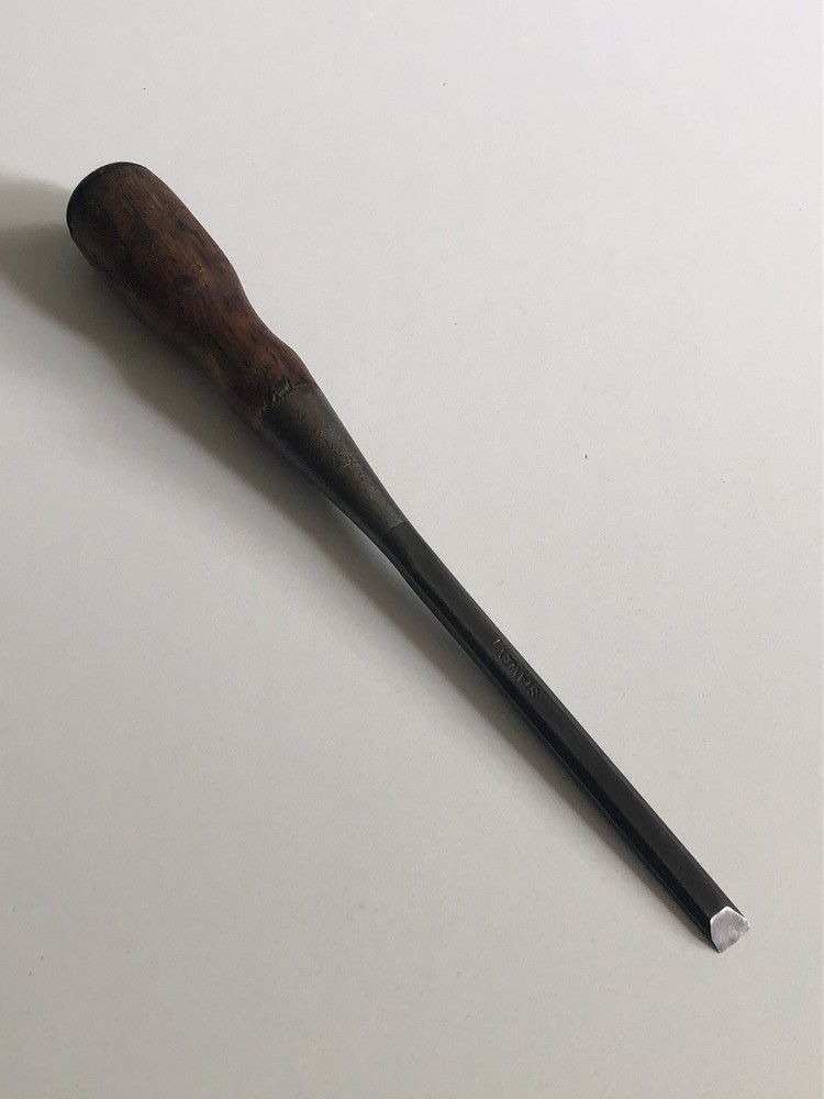 Stanley Everlasting Chisel No.20 Rare 3/8” Antique Tool CabinetMaker Carpenter