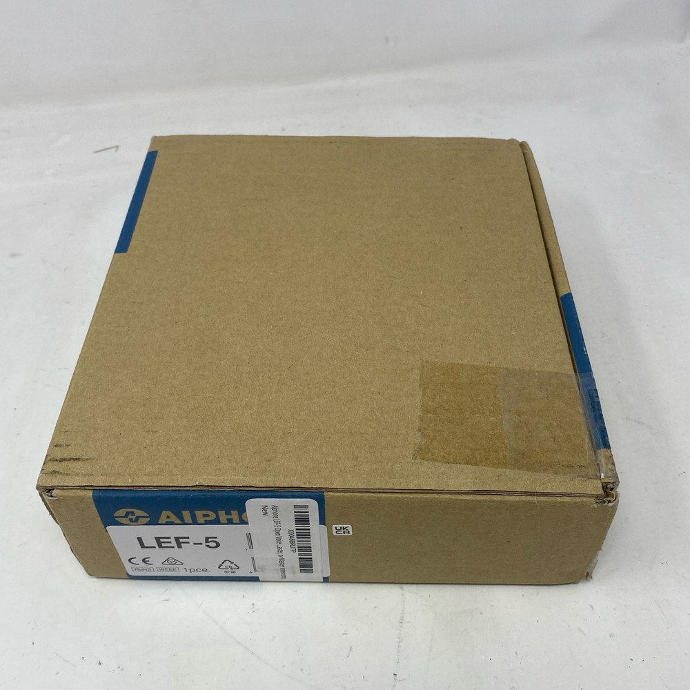 Aiphone LEF-5 5-Call Master Intercom Station w/ Door Release, White