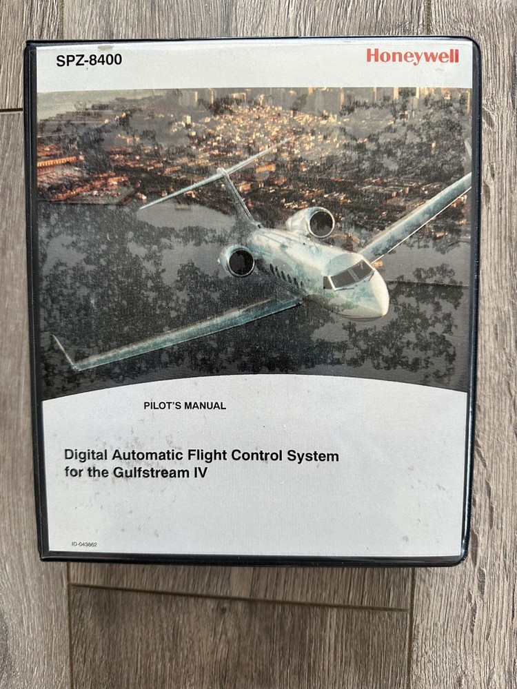 Gulfstream IV SPZ-8400 Digital Automatic Flight Control System Pilots Manual