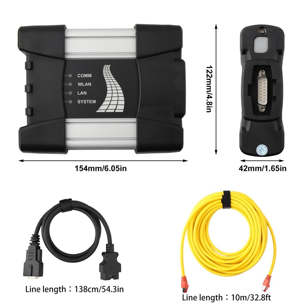 For BMW Diagnostic Progr/amming Level ICOM NEXT A2 + B + C Hardware Tool US